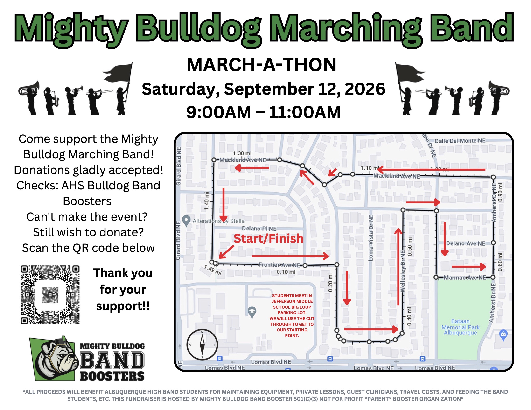March-a-thon for AHS band